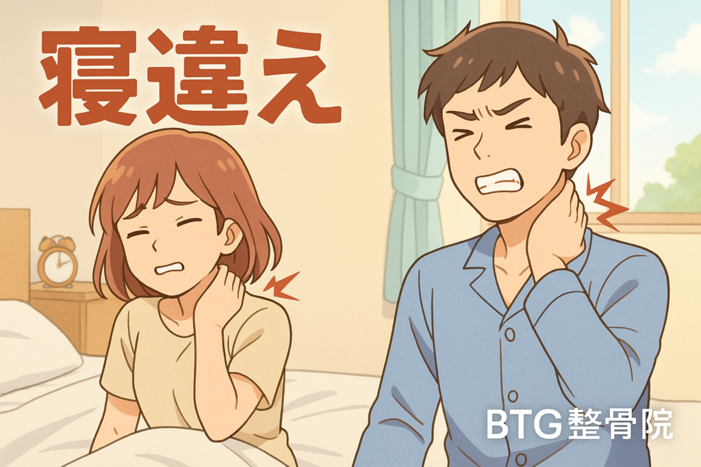 寝違えの解説画像